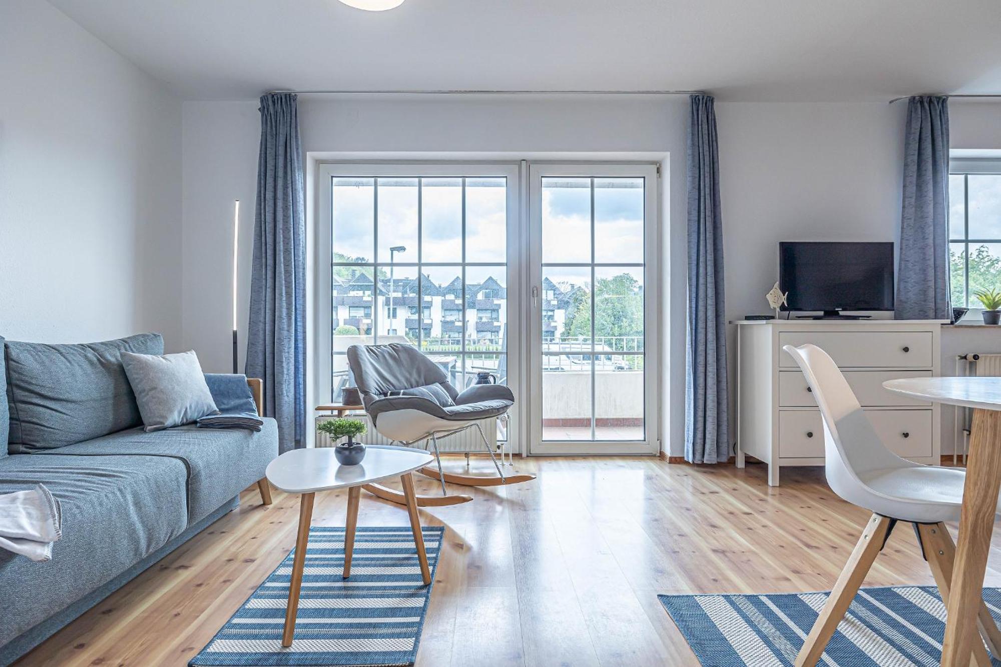 Fewo1846 - Strandresidenz Wassersleben Nele - Studioapartment Mit Balkon Und Meerblick Harrislee Exterior foto