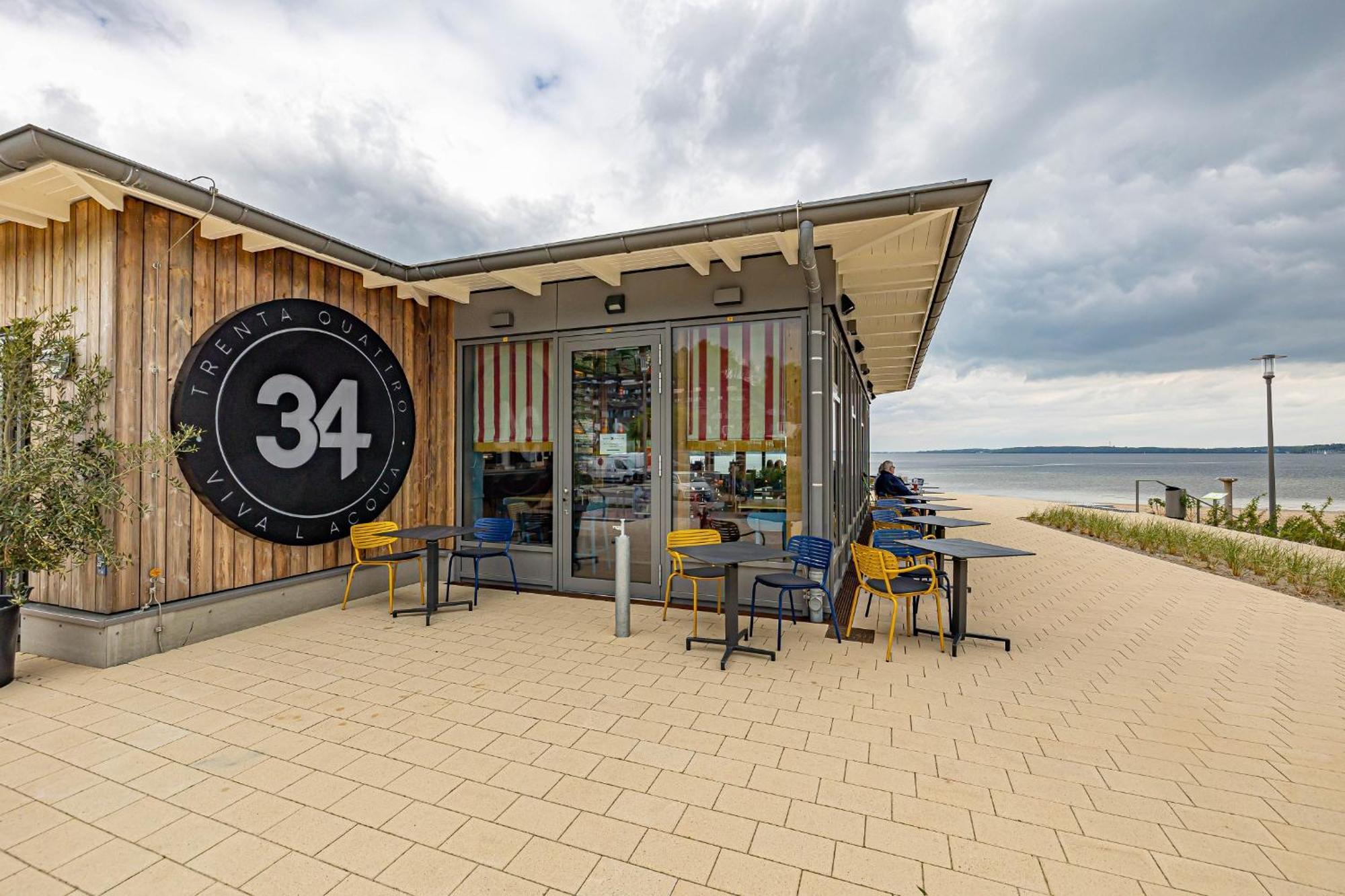 Fewo1846 - Strandresidenz Wassersleben Nele - Studioapartment Mit Balkon Und Meerblick Harrislee Exterior foto