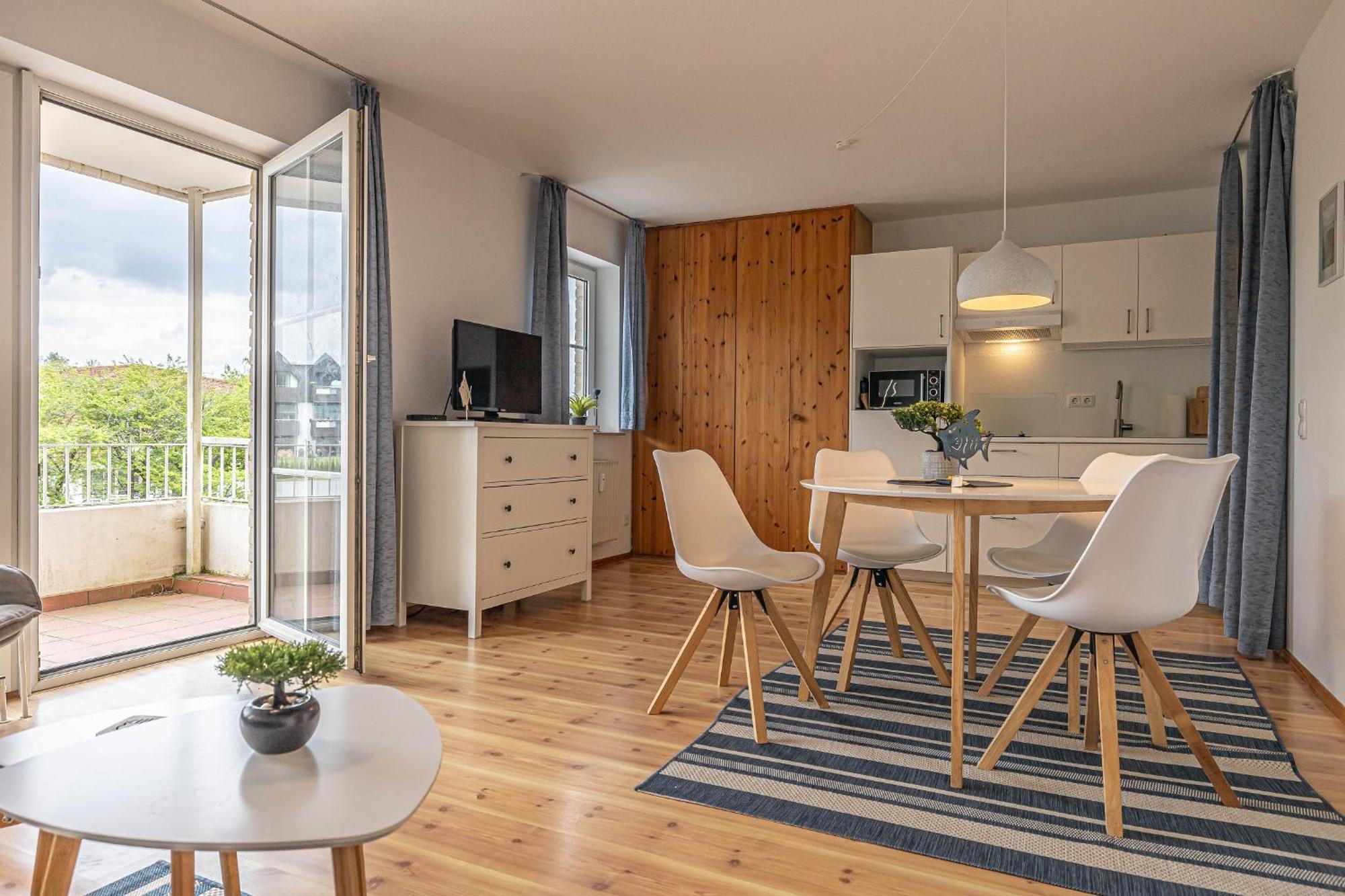 Fewo1846 - Strandresidenz Wassersleben Nele - Studioapartment Mit Balkon Und Meerblick Harrislee Exterior foto