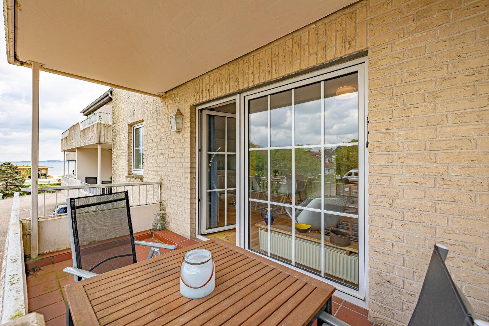 Fewo1846 - Strandresidenz Wassersleben Nele - Studioapartment Mit Balkon Und Meerblick Harrislee Exterior foto