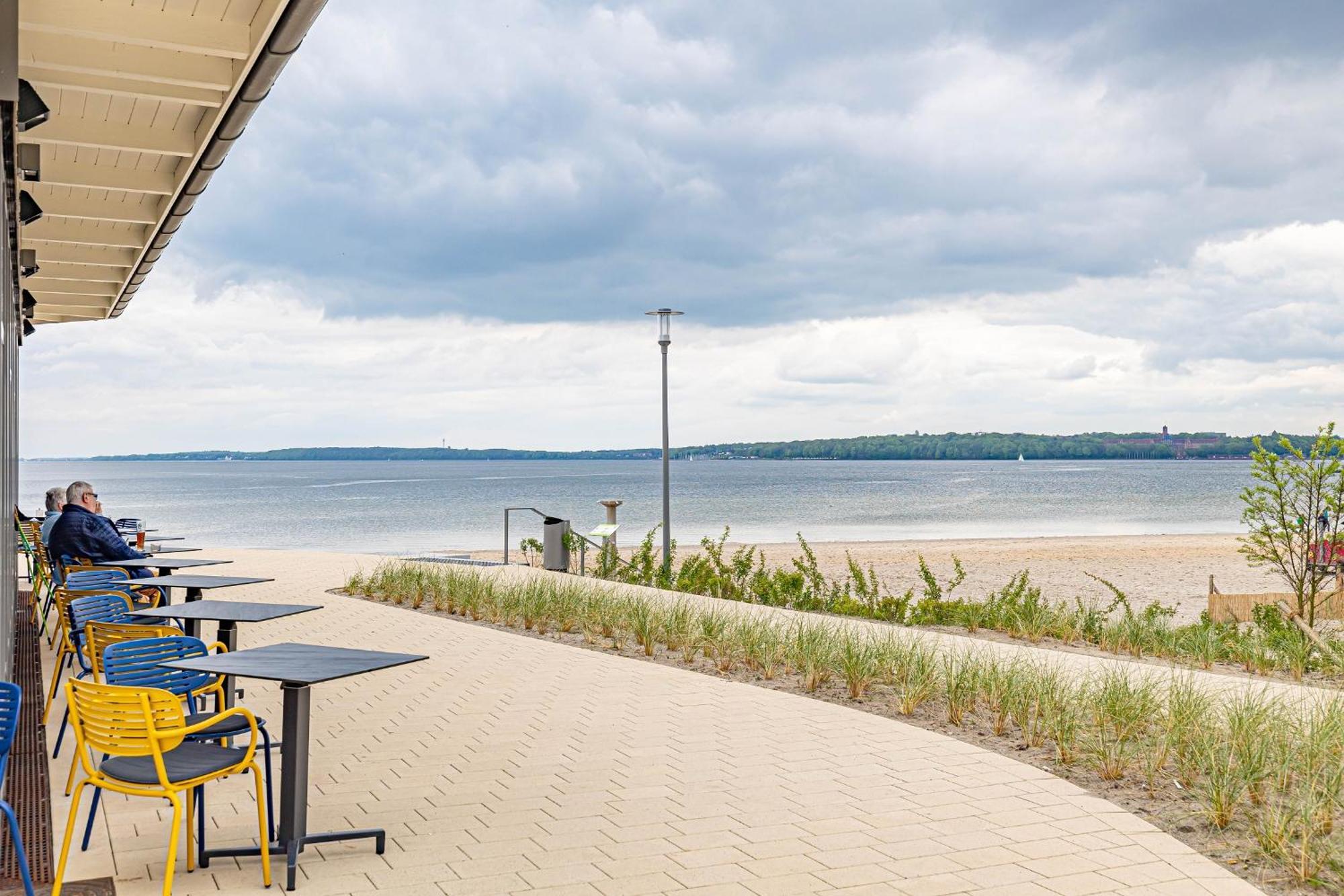 Fewo1846 - Strandresidenz Wassersleben Nele - Studioapartment Mit Balkon Und Meerblick Harrislee Exterior foto