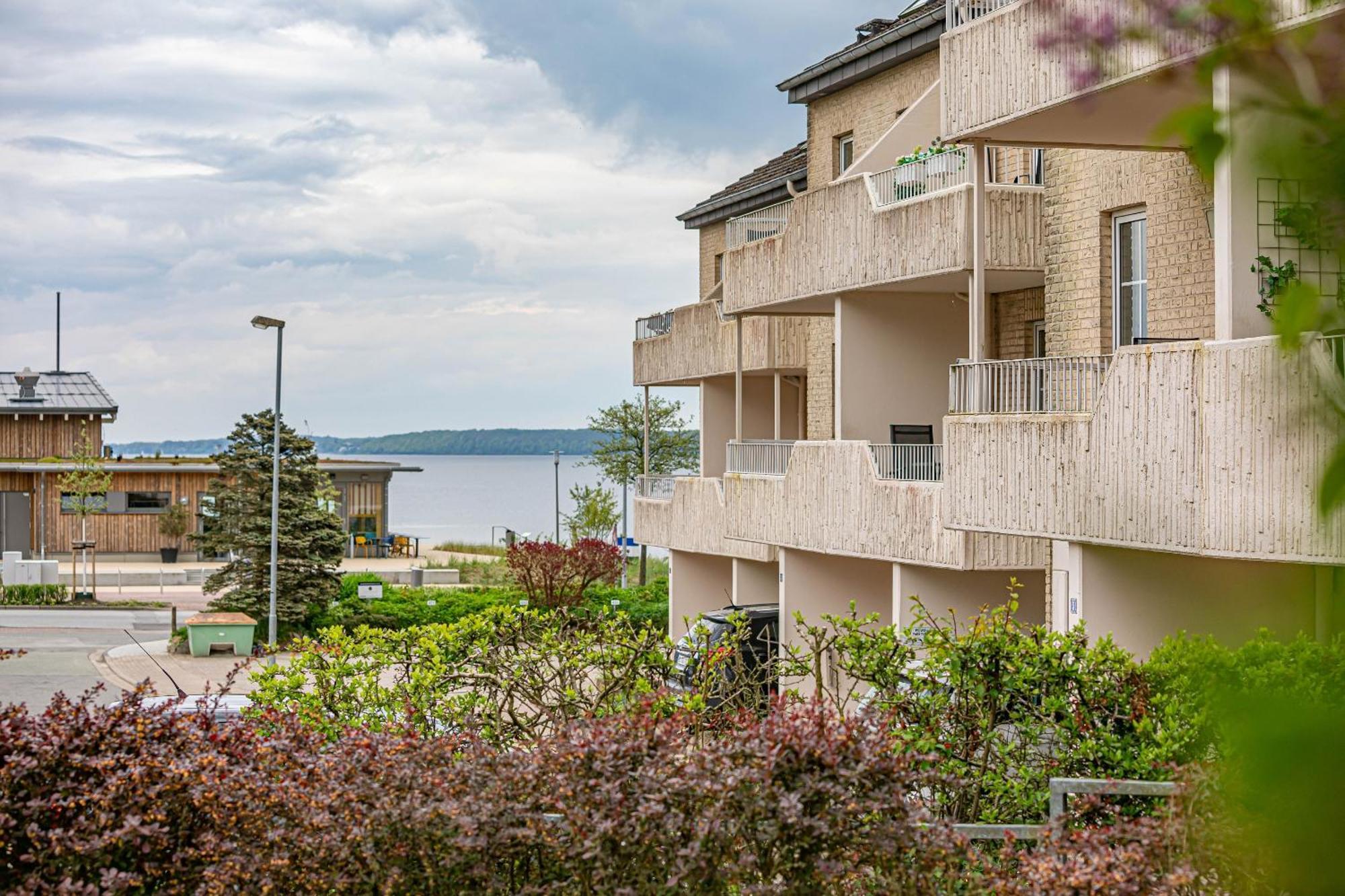 Fewo1846 - Strandresidenz Wassersleben Nele - Studioapartment Mit Balkon Und Meerblick Harrislee Exterior foto